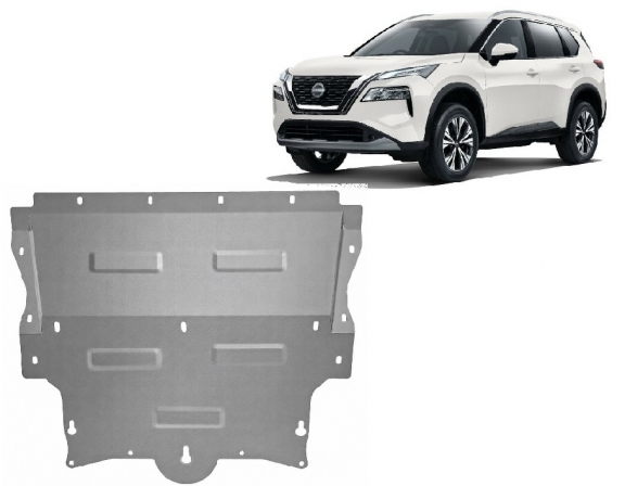 Cubre carter de aluminio Nissan X-Trail T33