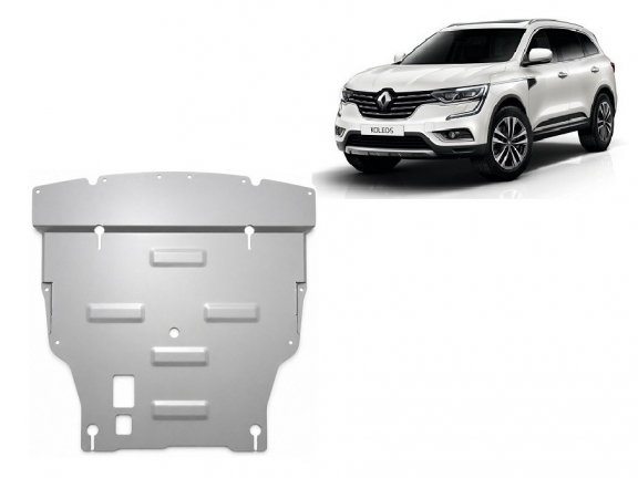 Cubre carter de aluminio Renault Koleos