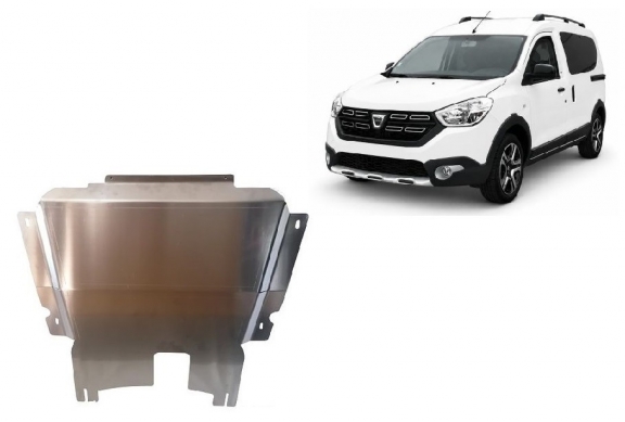 Cubre carter de aluminio DACIA Dokker Stepway