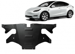 Cubre carter del motor trasero eléctrico Tesla Model Y AWD