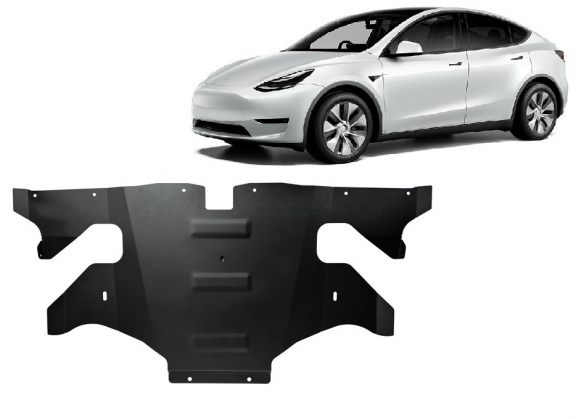 Cubre carter del motor trasero eléctrico Tesla Model Y AWD