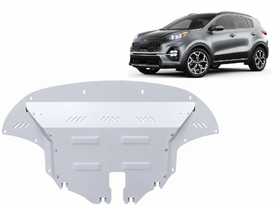 Cubre carter de aluminio Kia Sportage