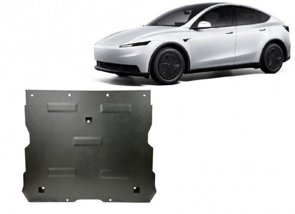 Cubre carter del motor delantero eléctrico Tesla Model Y AWD