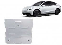 Protección frontal del motor eléctrico en aluminio – Tesla model Y