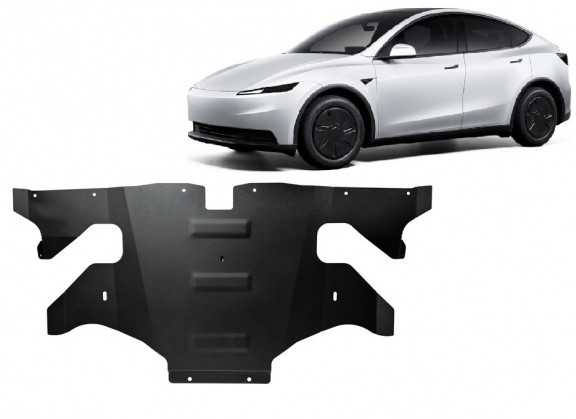 Cubre carter del motor trasero eléctrico Tesla Model Y AWD