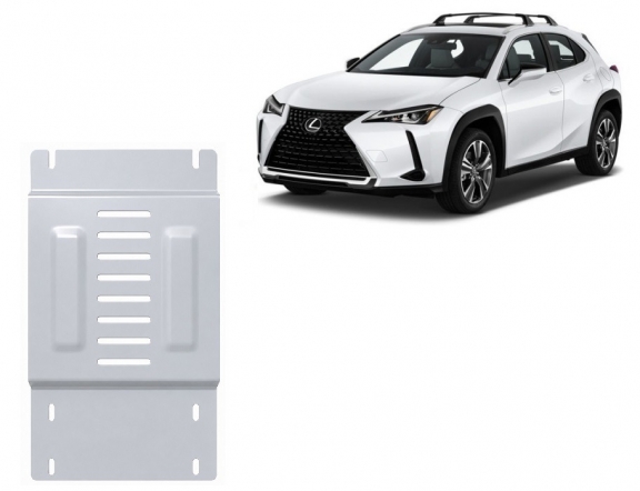 Protector de aluminio del catalizador/cat lock Lexus UX