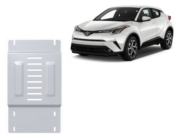 Protector de aluminio del catalizador/cat lock Toyota C-HR