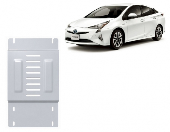 Protector de aluminio del catalizador/cat lock Toyota Prius