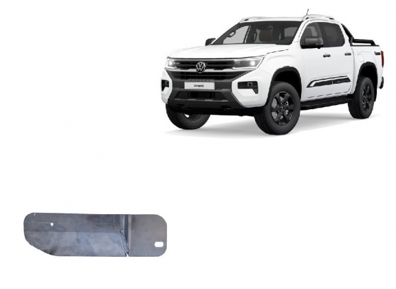 Protector de aluminio del filtro de combustible Volkswagen Amarok