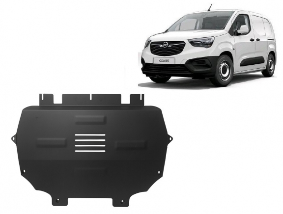 Cubre carter metalico Opel Combo E