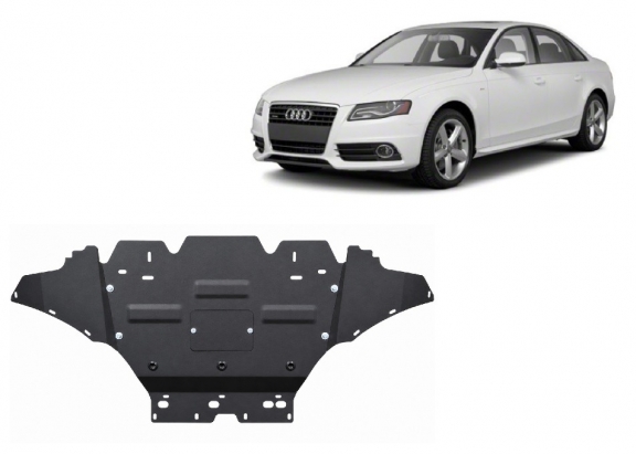 Cubre carter metalico Audi A4 B8 - diesel