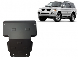 Cubre carter metalico Mitsubishi Montero Sport 1