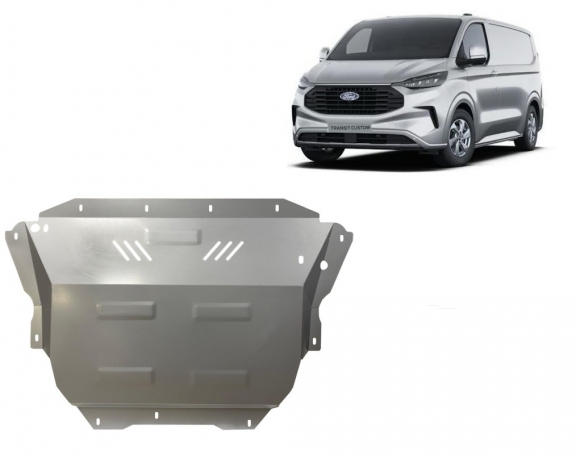 Cubre carter de acero galvanizado Ford Tourneo Custom