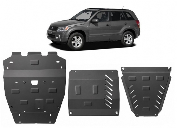 Cubre carter metalico Suzuki Grand Vitara - paquete promocional