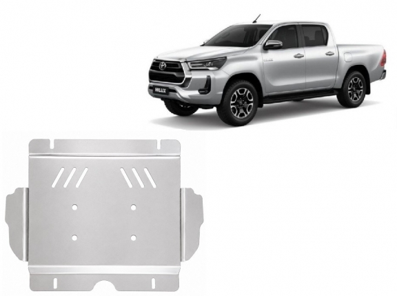 Cubre carter de aluminio Toyota Hilux Invincible