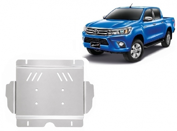 Cubre carter de aluminio Toyota Hilux Revo