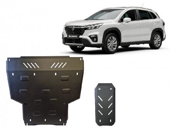 Cubre carter metalico Suzuki S-Cross - paquete promocional