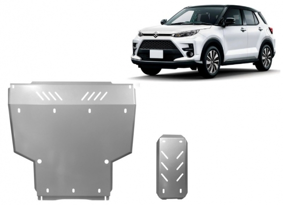 Cubre carter metalico Suzuki SX 4 - paquete promocional aluminio