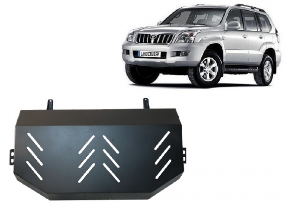 Protector del deposito de combustible Toyota Land Cruiser J120 - solo para modelo 3 puertas 