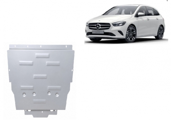 Cubre carter de aluminio Mercedes B-Classe