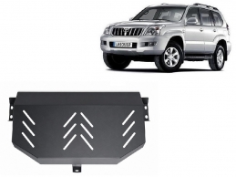Protector del deposito de combustible Toyota Land Cruiser J120 - solo para modelo 3 puertas 