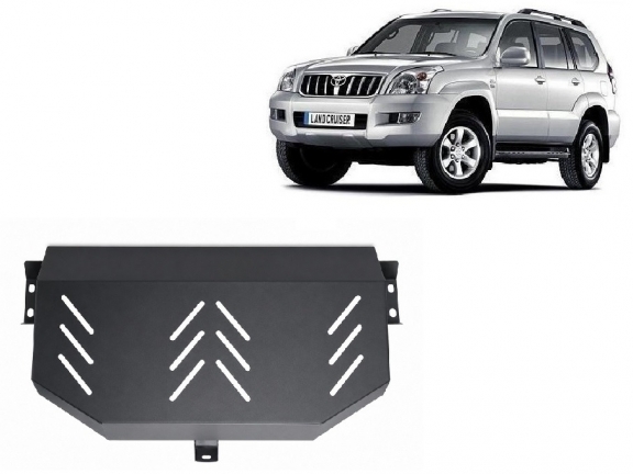 Protector del deposito de combustible Toyota Land Cruiser J120 - solo para modelo 3 puertas 