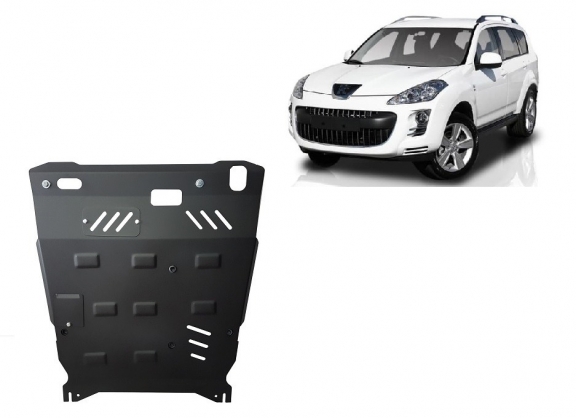 Cubre carter metalico Peugeot 4007
