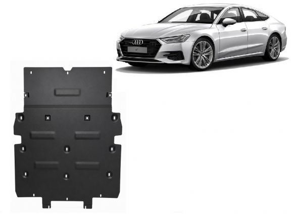 Cubre carter metalico Audi A7