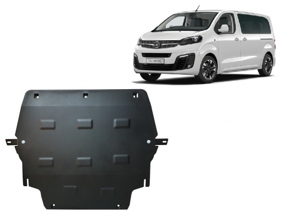 Cubre carter metalico Opel Zafira Life