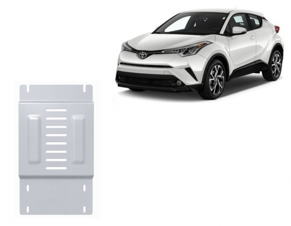 Protector de aluminio del catalizador/cat lock Toyota C-HR