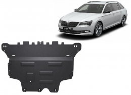Cubre carter metalico Skoda Superb 