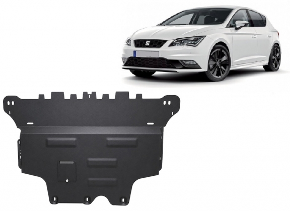 Cubre carter metalico Seat Leon Mk3 