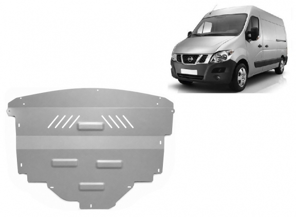 Cubre carter de aluminio Nissan Interstar