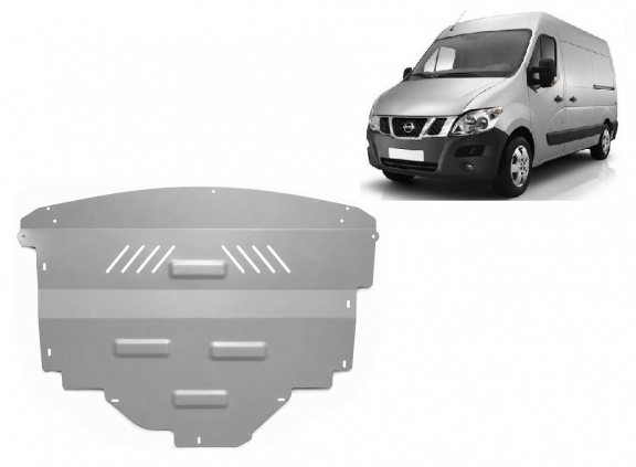 Cubre carter de aluminio Nissan NV400