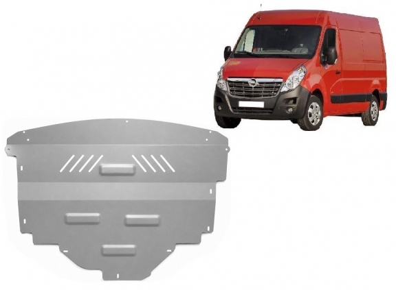 Cubre carter de aluminio Opel Movano