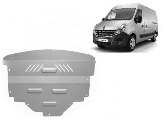 Cubre carter de aluminio Renault Master