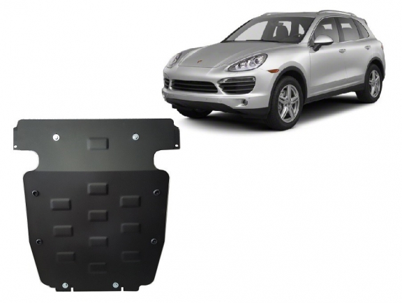 Cubre carter metalico Porsche Cayenne