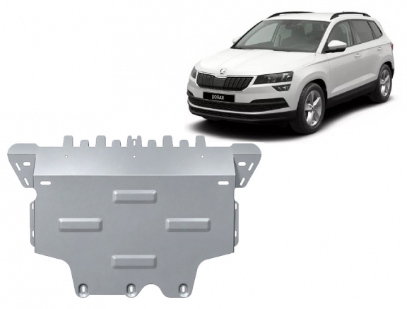 Cubre carter de aluminio Skoda Karoq