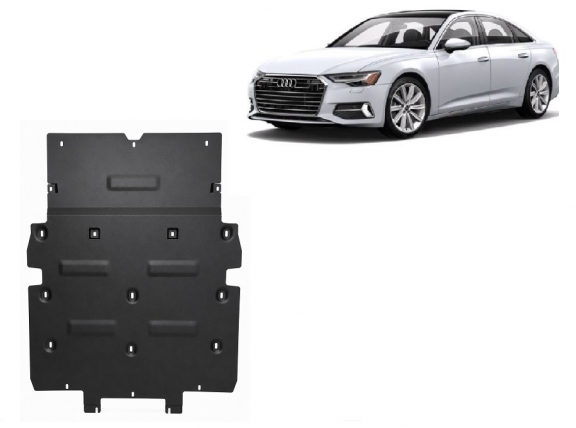 Cubre carter metalico Audi A6