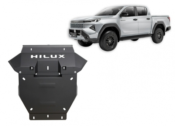 Cubre carter metalico Toyota Hilux EV