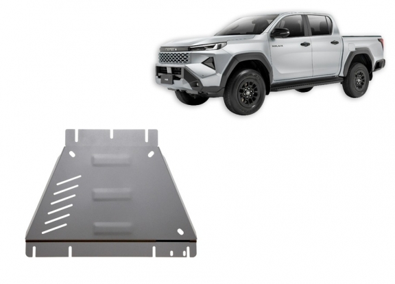 Protector de aluminio de la caja de cambios Toyota Hilux