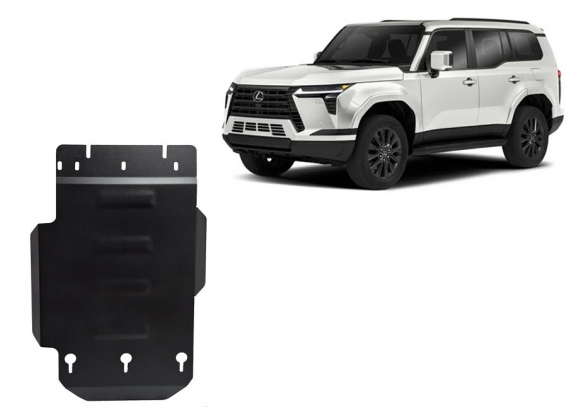 Protector metalico de la caja de cambios Lexus GX