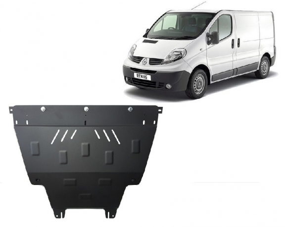 Cubre carter metalico Renault Trafic 2