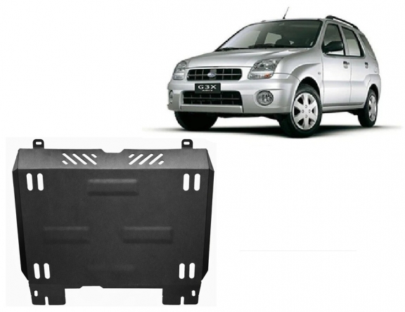 Cubre carter metalico Subaru Justy