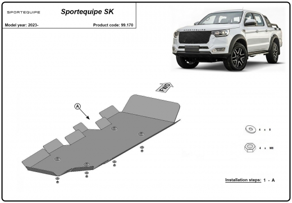 Protector del deposito de combustible Sportequipe SK