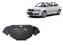 Cubre carter metalico Skoda Superb - 1