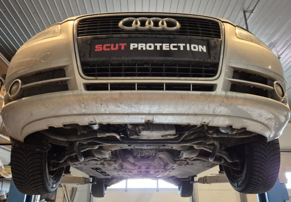Cubre carter metalico Audi A4 B6