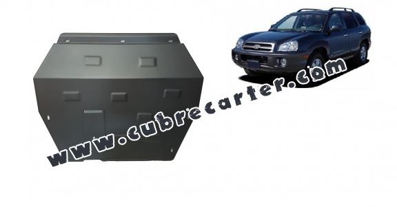 Cubre carter metalico Hyundai Santa Fe