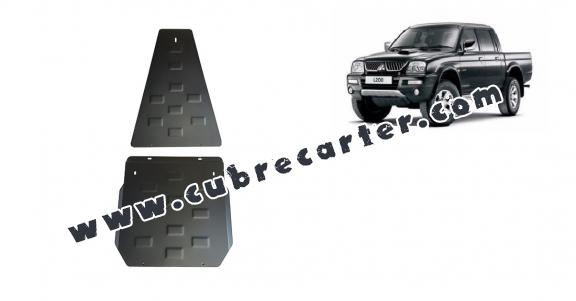 Protección de caja de cambios y diferencial Mitsubishi L 200 