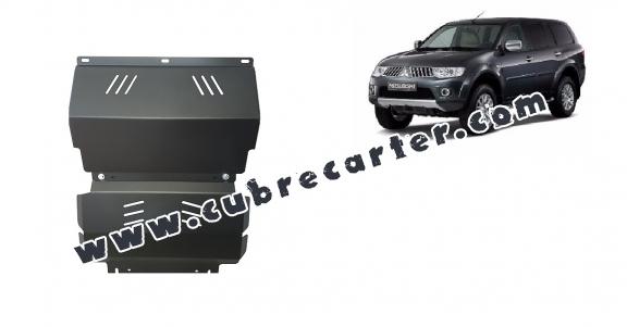 Cubre carter metalico Mitsubishi Pajero Sport 2